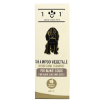 Linea 101 Shampoo Vegetale per cani a pelo nero o manti scuri - 250 ml