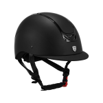 Equestro Cap modello Frame argentato casco da equitazione