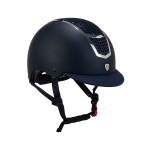 Equestro Cap modello Eclipse Stone Mat Cap con brillantini